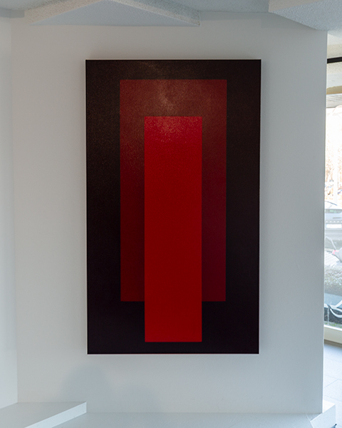 KH#203: Abstraktes Farbflächen-Gemälde – Simultankontrast und meditative Tiefe