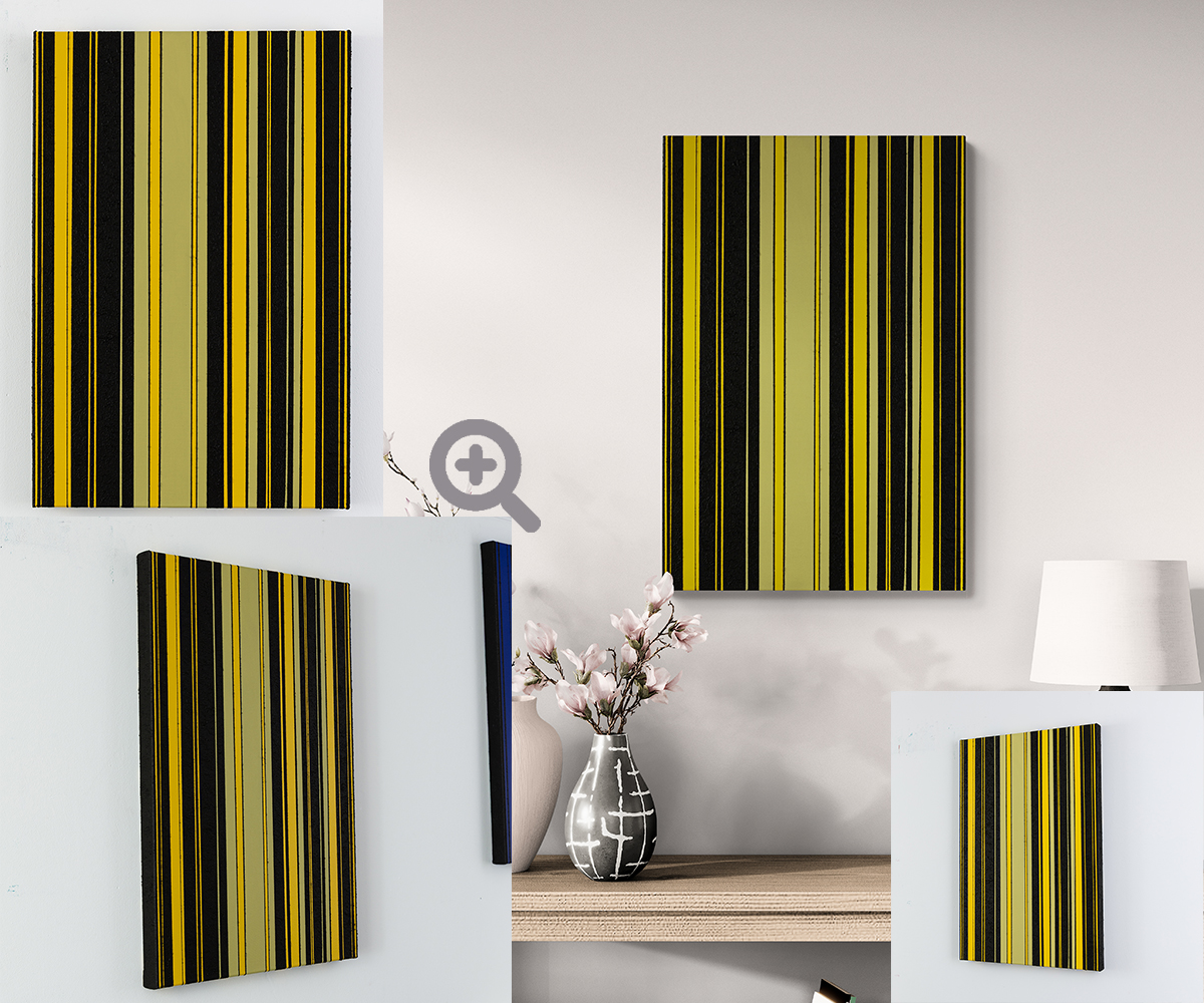 KH#346: Rhythmus und Qualit&auml;tskontrast in Kadmium Gelb