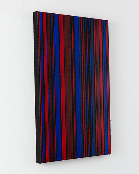 KH#347: Rhythmus und Qualitätskontrast in Rot, Blau und Schwarz